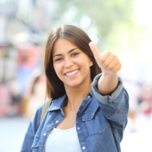 How Research Can Improve Customer Satisfaction and Loyalty image smiling consumer
