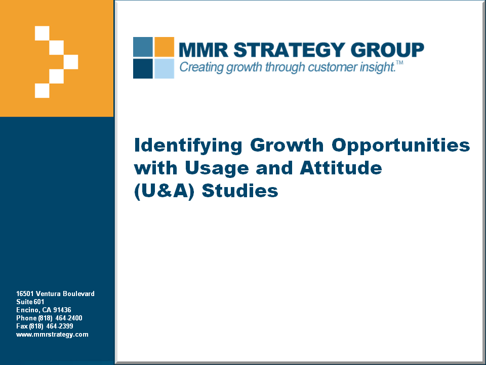 Usage and Attitude