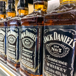 Supreme Court Concurrence Raises Potential Concern About Permission Questions in Likelihood of Confusion Surveys, Jack Daniels bottles