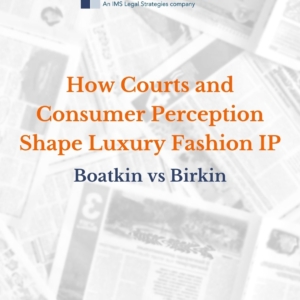 Consumer Perception Shape Luxury Fashion IP – Boatkin vs Birkin